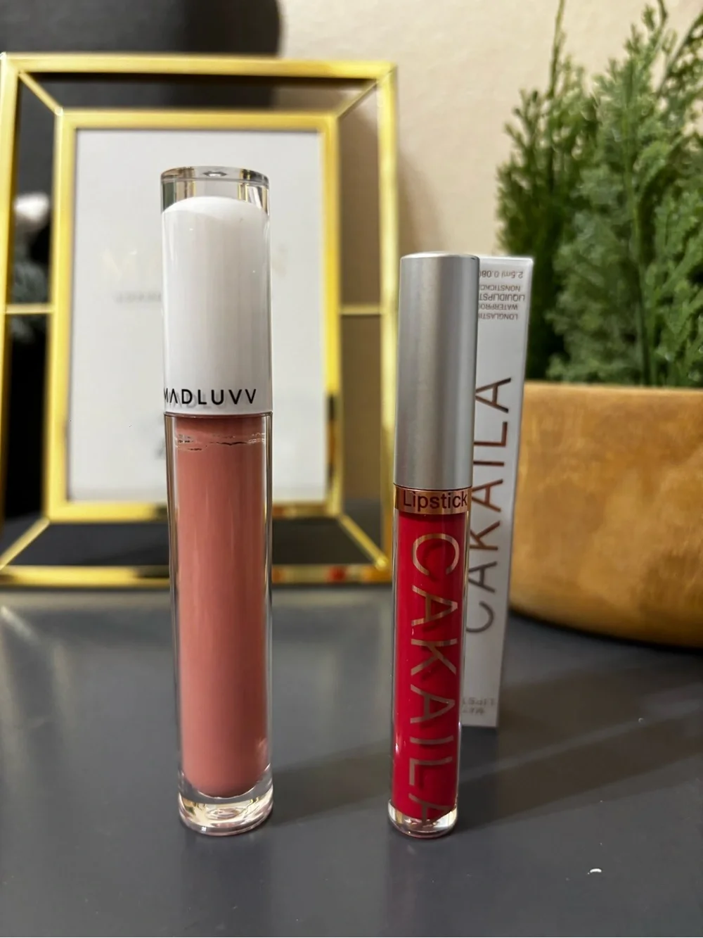 5 items x $25 MadLuvv & Cakali Lipstick Due NEW